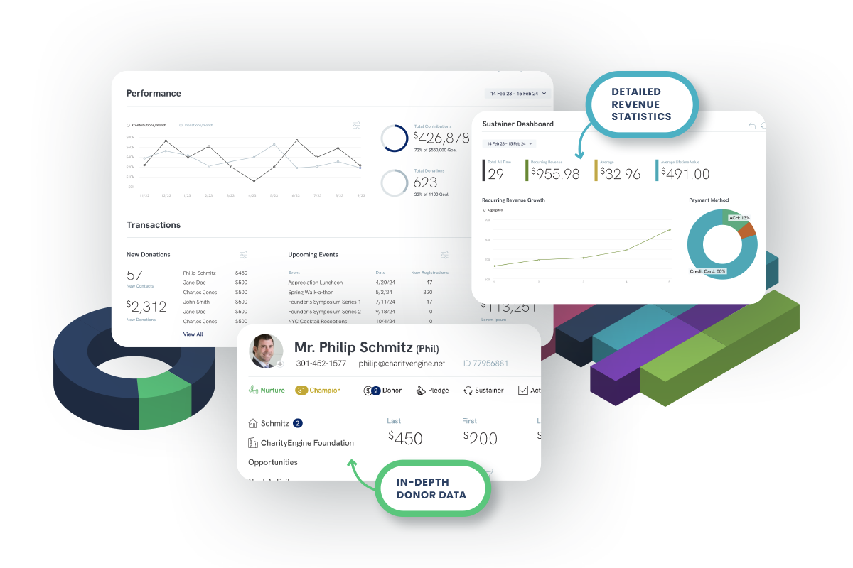 CharityEngine software screenshot